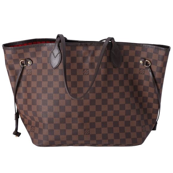 Louis Vuitton Neverfull MM Damier Ebene Tote Bag N51105 - Picture 1 of 9